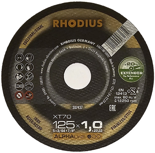 Rhodius xt70 dischi taglio - rhodius,