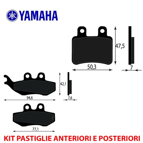 Kit pastiglie freno - kit,